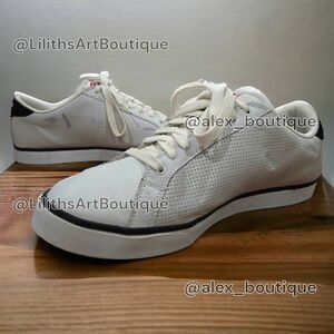 Ecko Unltd. Bristle Jupin White Leather Streetwear Trainers Sneakers Men's Sz 12